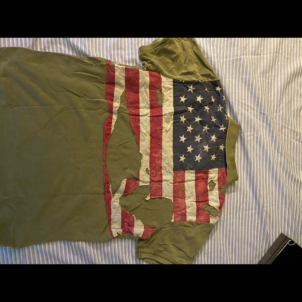 Denim & Supply American flag polo